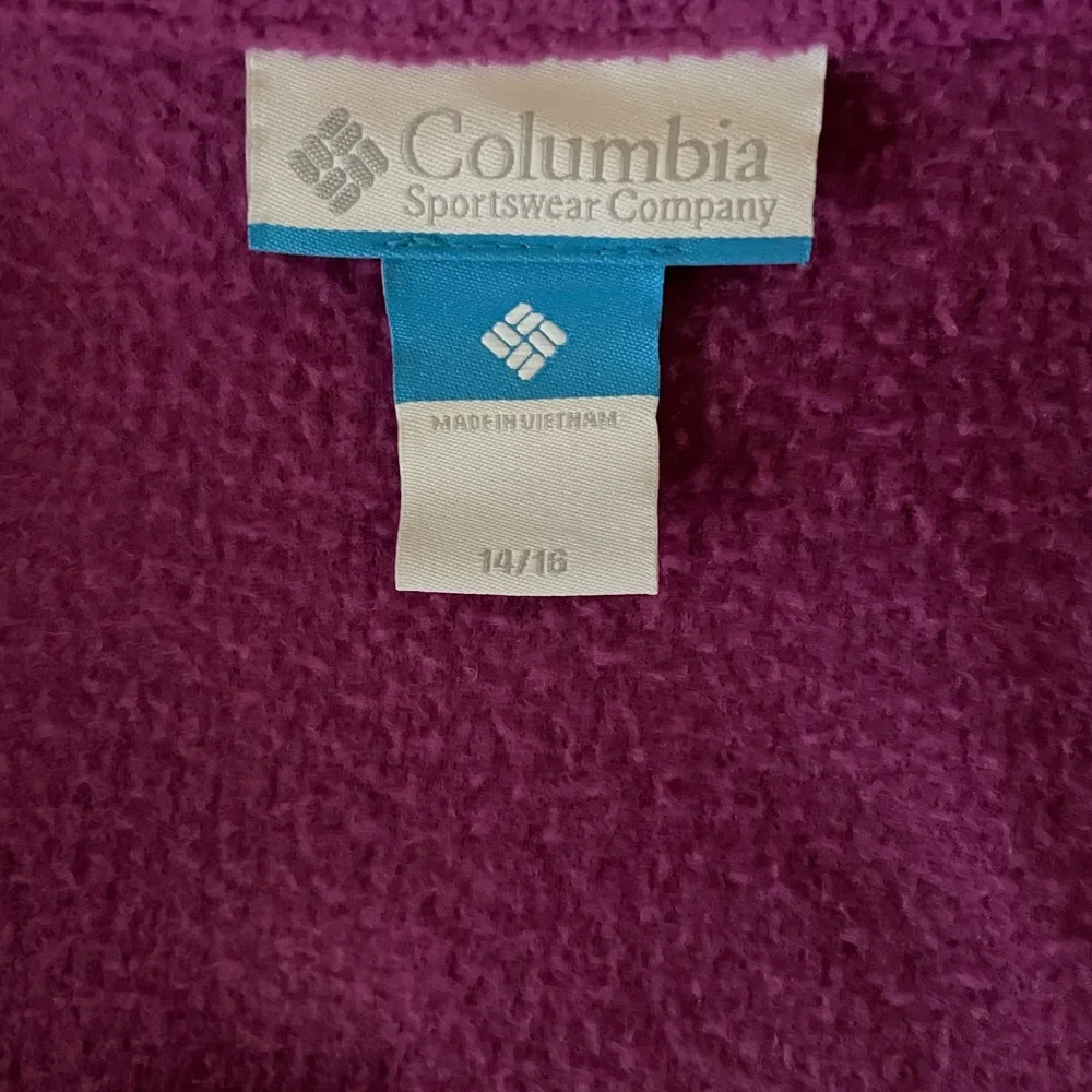 Columbia Fleece Zip Up Jacket